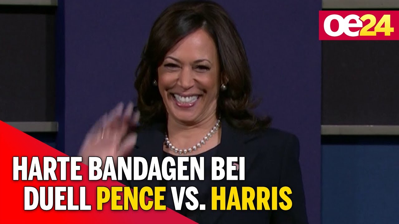 US-Wahl: Harte Bandagen bei Duell Pence vs. Harris