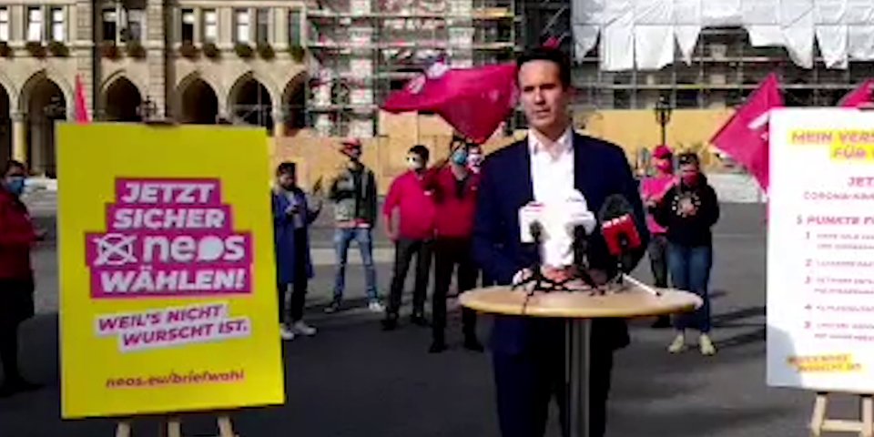 Wien-Wahl: NEOS präsentieren Koalitionsbedingungen