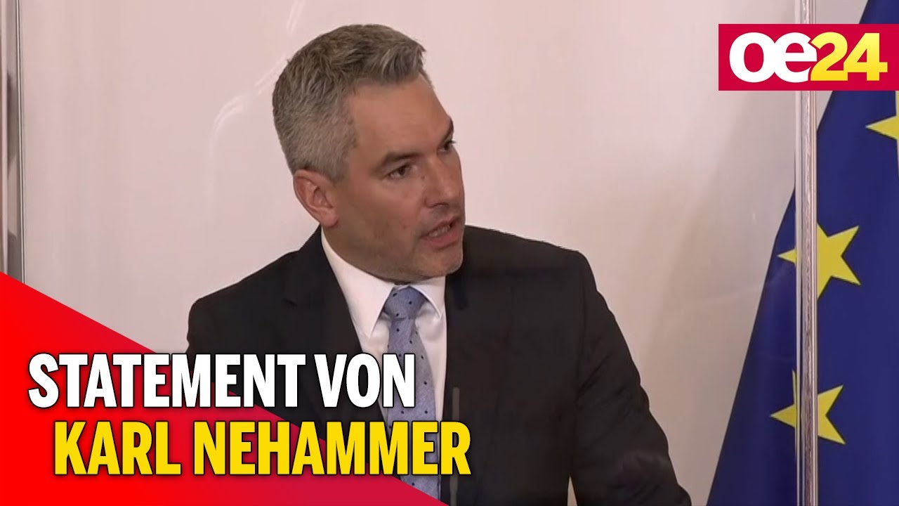 Lockdown: Statement von Karl Nehammer