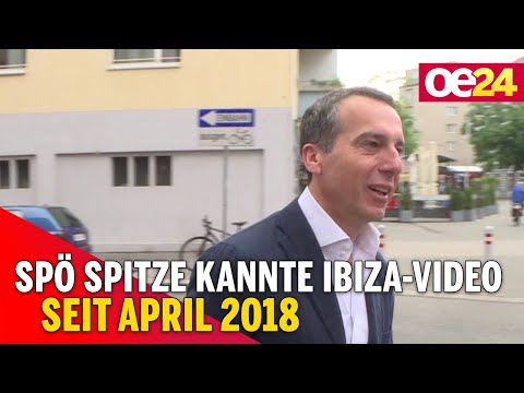 SPÖ-Spitze kannte Ibiza-Video seit April 2018