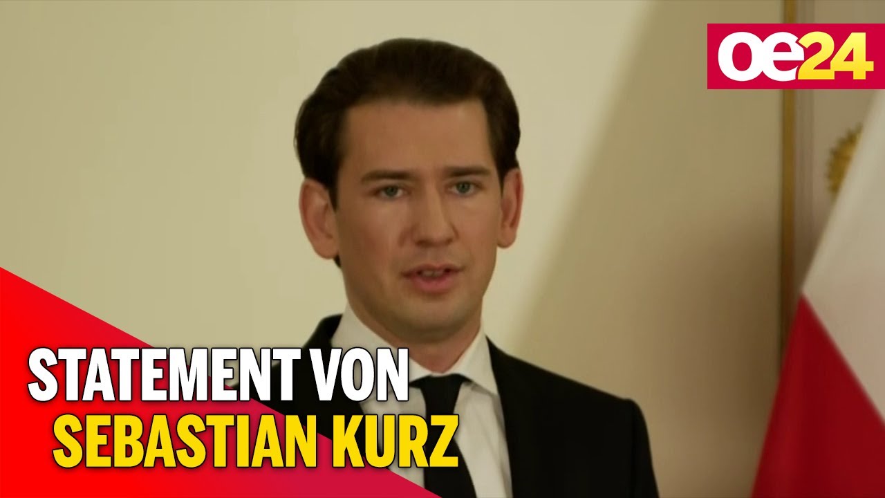 Terroranschlag: Sebastian Kurz spricht zur Nation