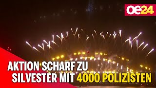Aktion Scharf zu Silvester mit 4000 Polizisten