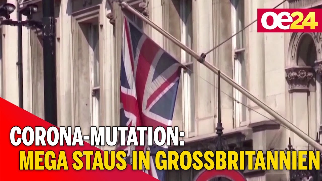 Corona-Mutation: Mega Staus in Großbritannien