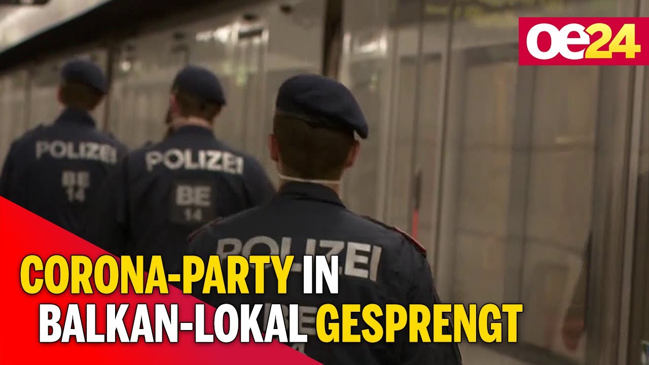 Corona-Party in Balkan-Lokal gesprengt: 141 Anzeigen