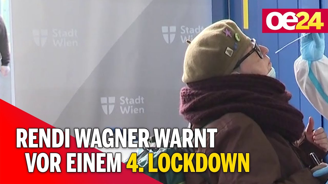 Rendi Wagner warnt vor einem 4. Lockdown