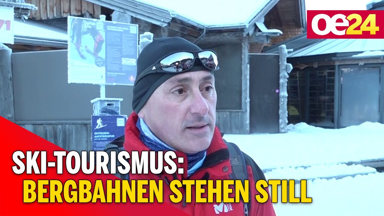 Ski-Tourismus: Bergbahnen stehen still