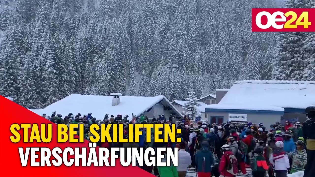 Stau bei Skiliften: Regierung schärft nach