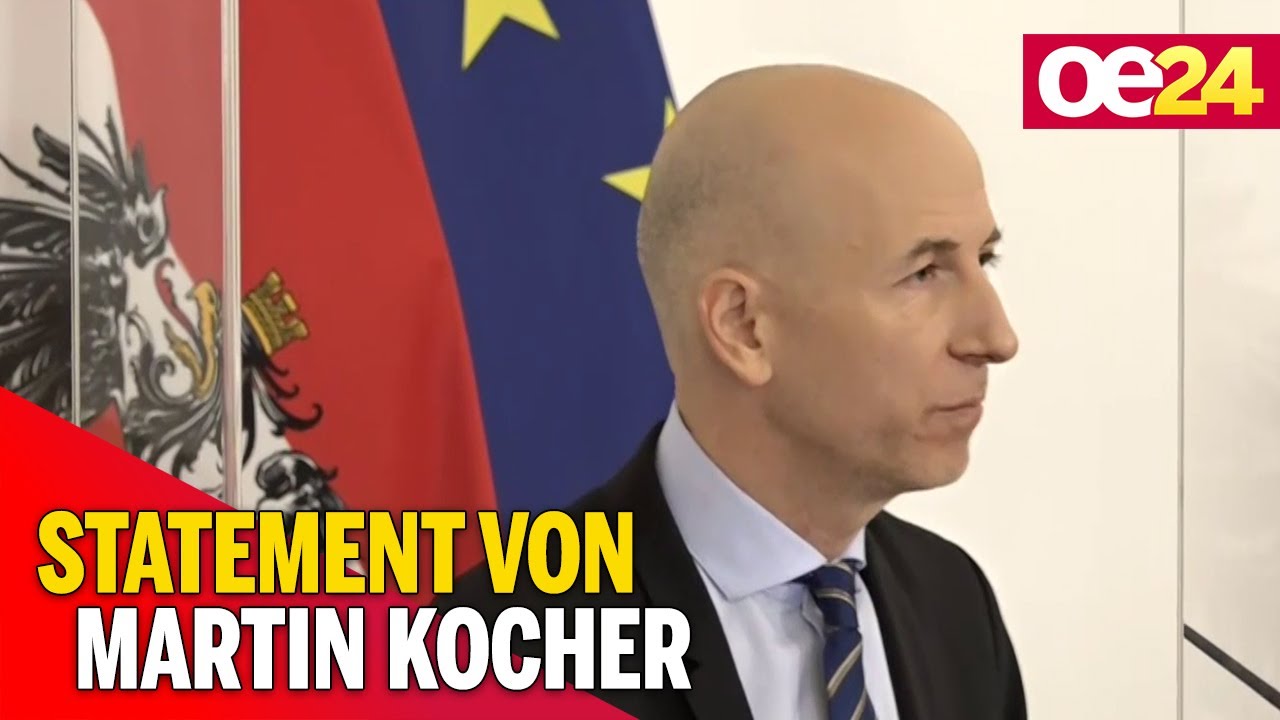 Christine Aschbacher gibt Rücktritt bekannt: Statement von Martin Kocher