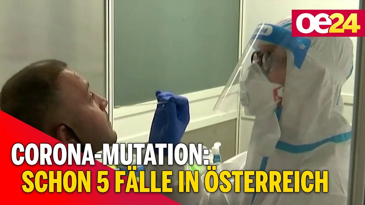 Corona-Mutation: Schon 5 Fälle in Österreich