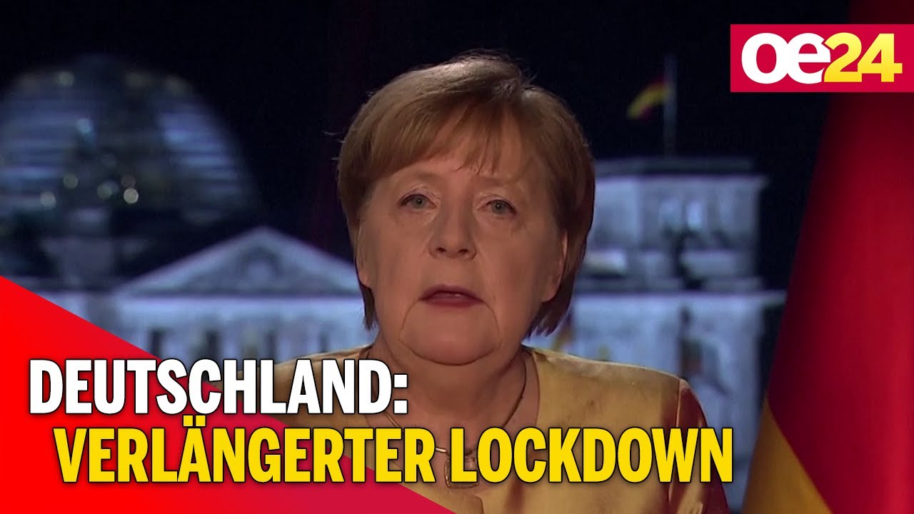 Deutschland verlängert Lockdown bis 31. Jänner