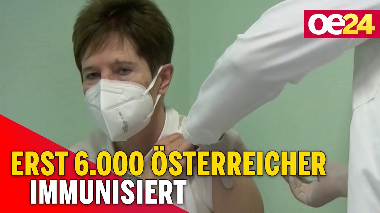 Erst 6.000 Österreicher immunisiert