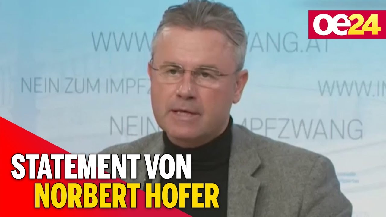 FPÖ: Kritik an Lockdown-Verlängerung - Statement von Norbert Hofer
