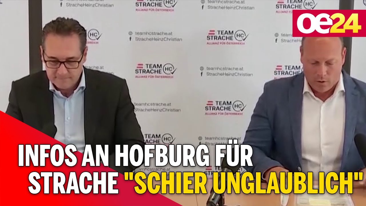 Infos an Hofburg für Strache 