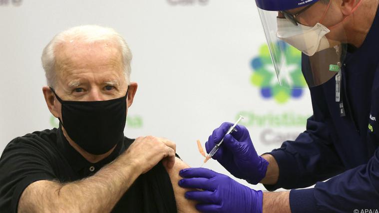 Joe Biden bekommt zweite Corona-Impfung