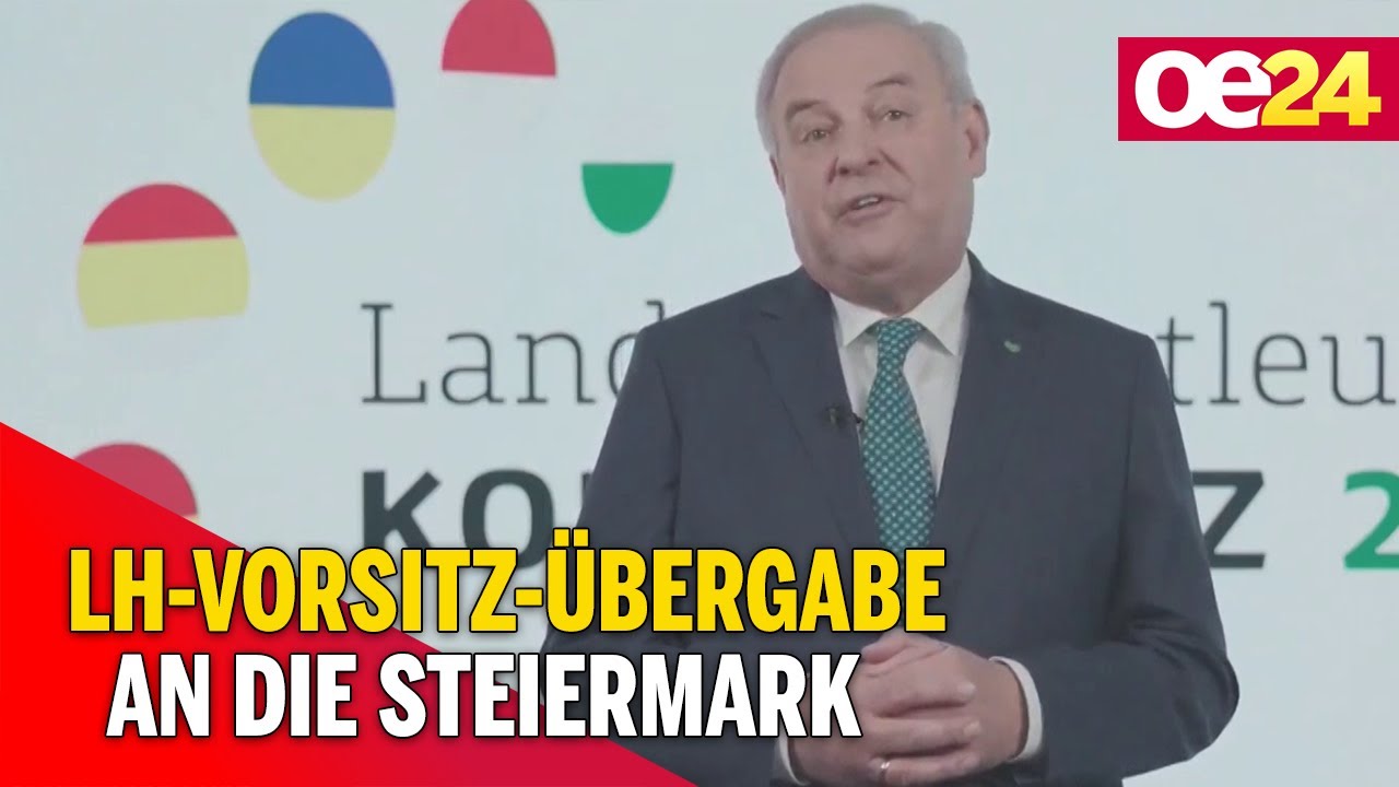 LH-Vorsitz-Übergabe an die Steiermark