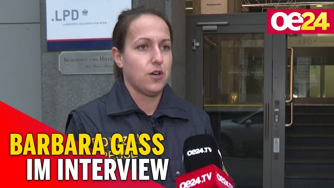 Mob beschiesst Polizisten in Wien mit Pyro-Gegenständen: Barbara Gass im Interview