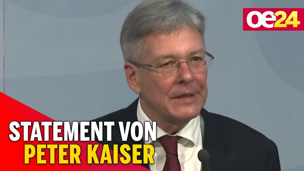 Peter Kaiser zum Impfstart und Massentests in Kärnten