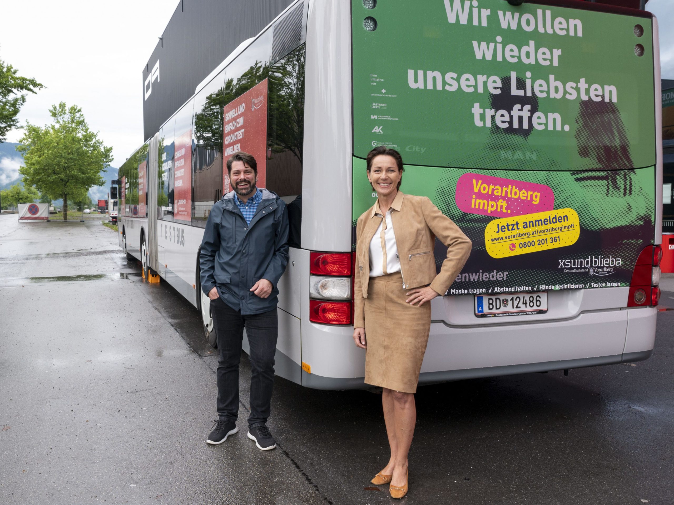Corona: Vorarlberg setzt am Sonntag Impfbus ein