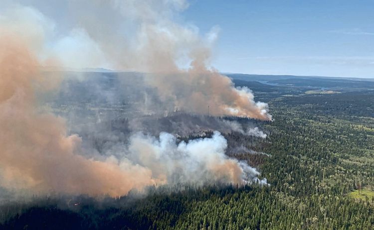 Mehr als 170 Waldbrände im Westen Kanadas