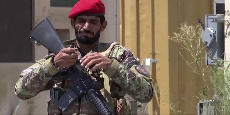 NATO-Soldaten verlassen Afghanistans Hauptmilitärbasis