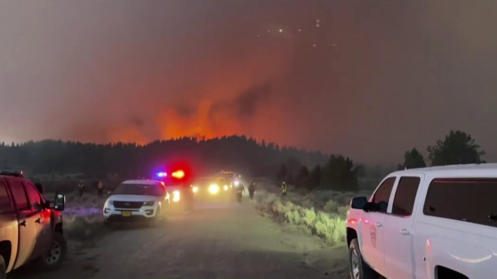 USA: Horror-Hitze sorgt für verheerende Waldbrände