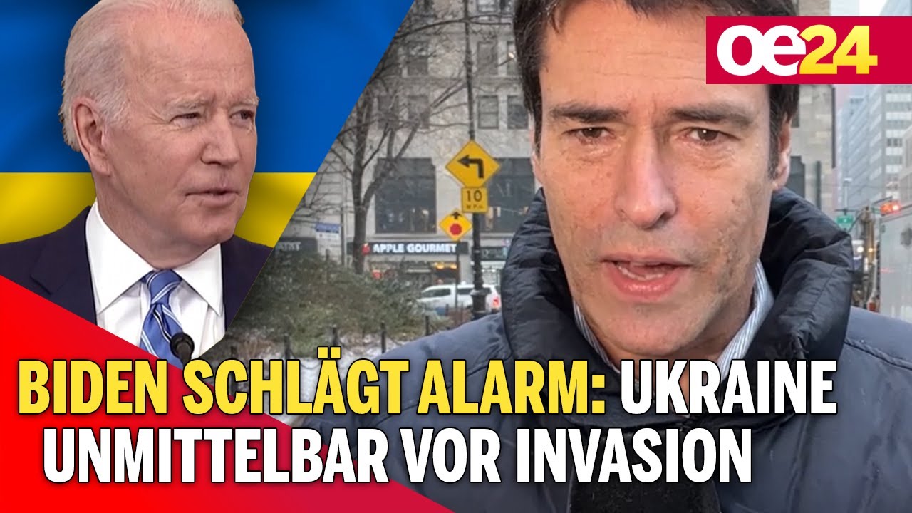 Biden schlägt Alarm: Ukraine unmittelbar vor Invasion