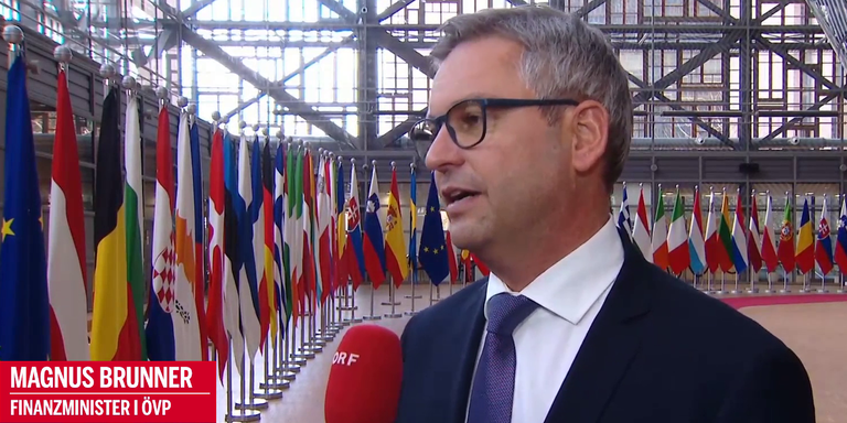 Treffen der EU-Finanzminister: Statement von Brunner