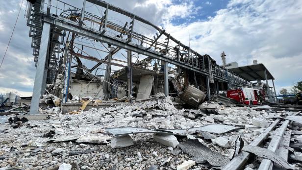 Explosion in Chemieunternehmen in Krems