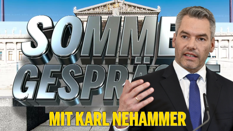 das oe24.TV-Sommergespräch mit Karl Nehammer