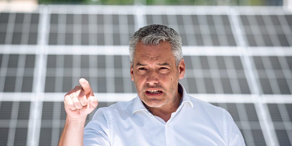 Nehammer sieht keinen ÖVP-Wiederspruch bei Sanktionen