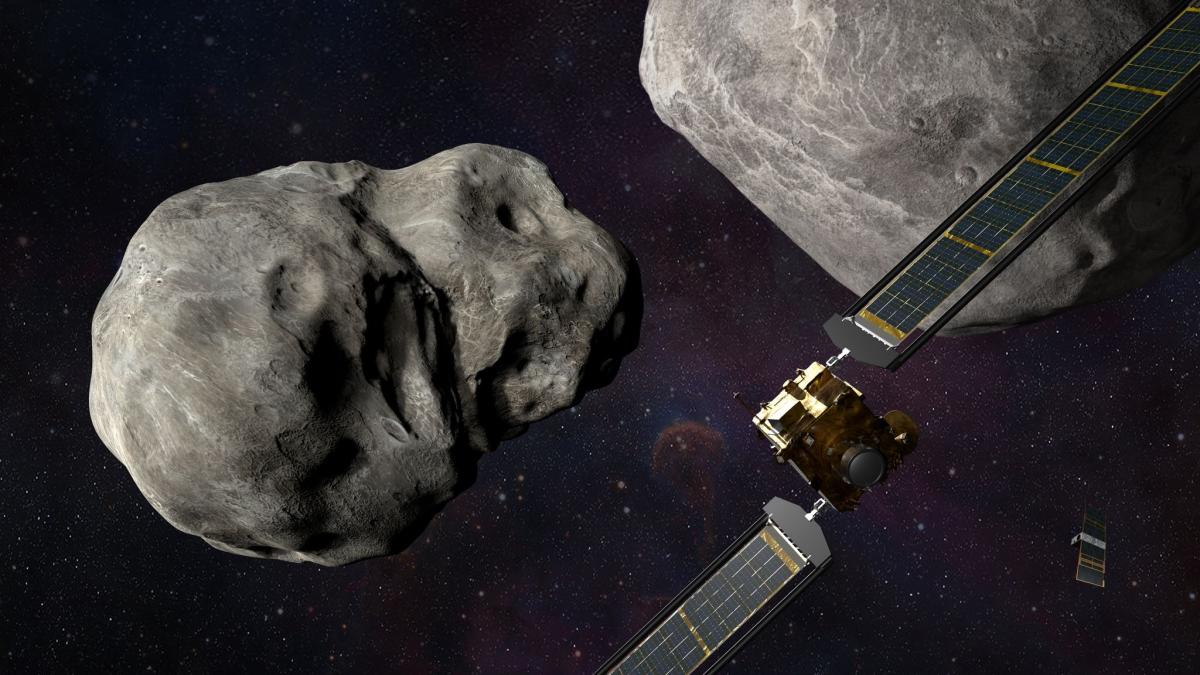 NASA steuert Sonde absichtlich in Asteroiden