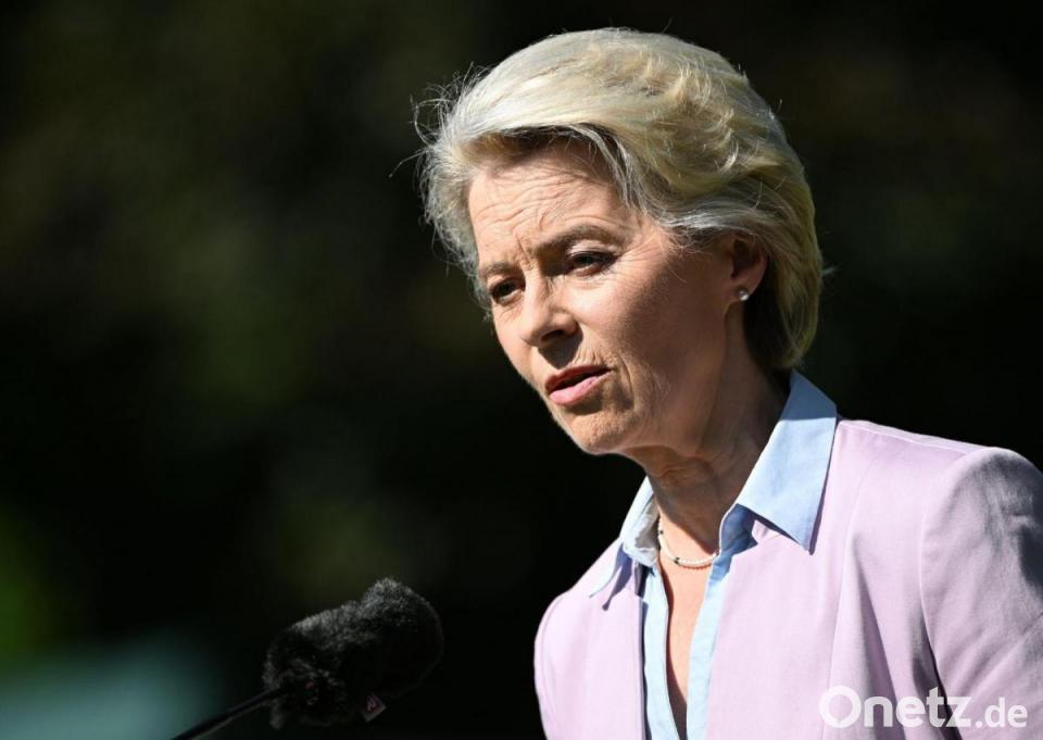 Von der Leyen: Preis-Deckel auf russisches Pipeline-Gas