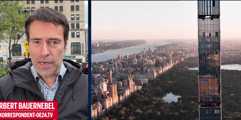 NYC: Schlankester Wolkenkratzer der Welt vervollständigt