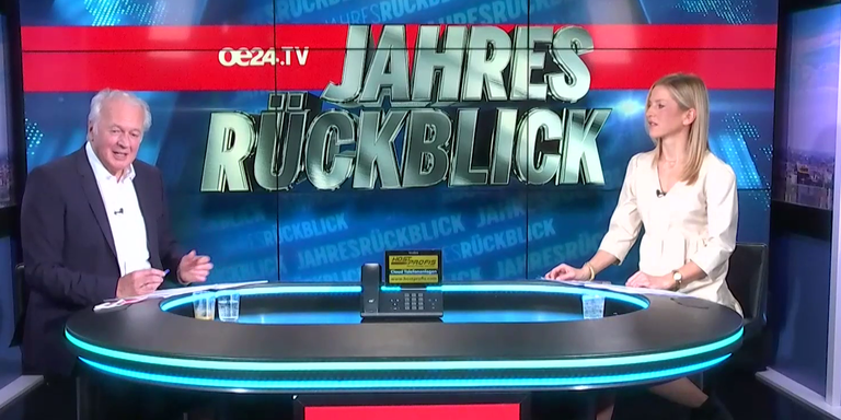 Jänner | Der große oe24.TV-Jahresrückblick mit Karl Wendl und Denise Aichelburg