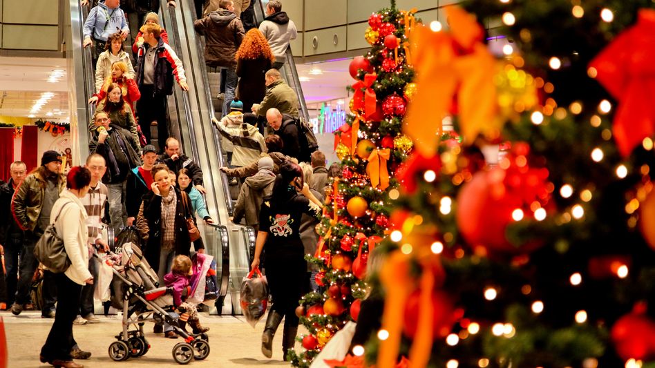 Weihnachts-Shopping: Ansturm auf Geschäfte