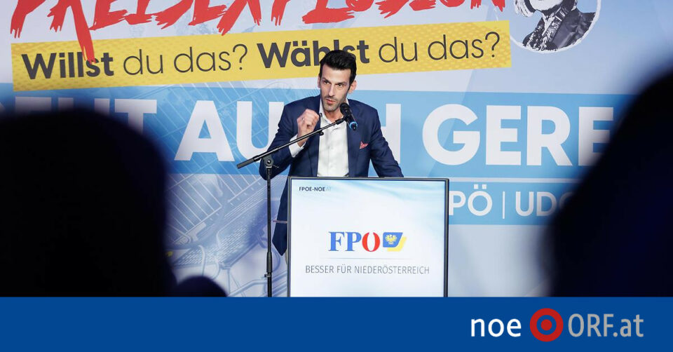 FPÖ-Neujahrstreffen im Zeichen der NÖ-Wahl