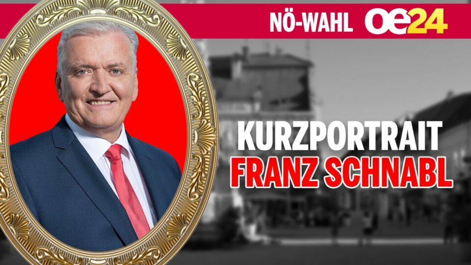 NÖ-WAHL: Kurzportrait Franz Schnabl (SPÖ)