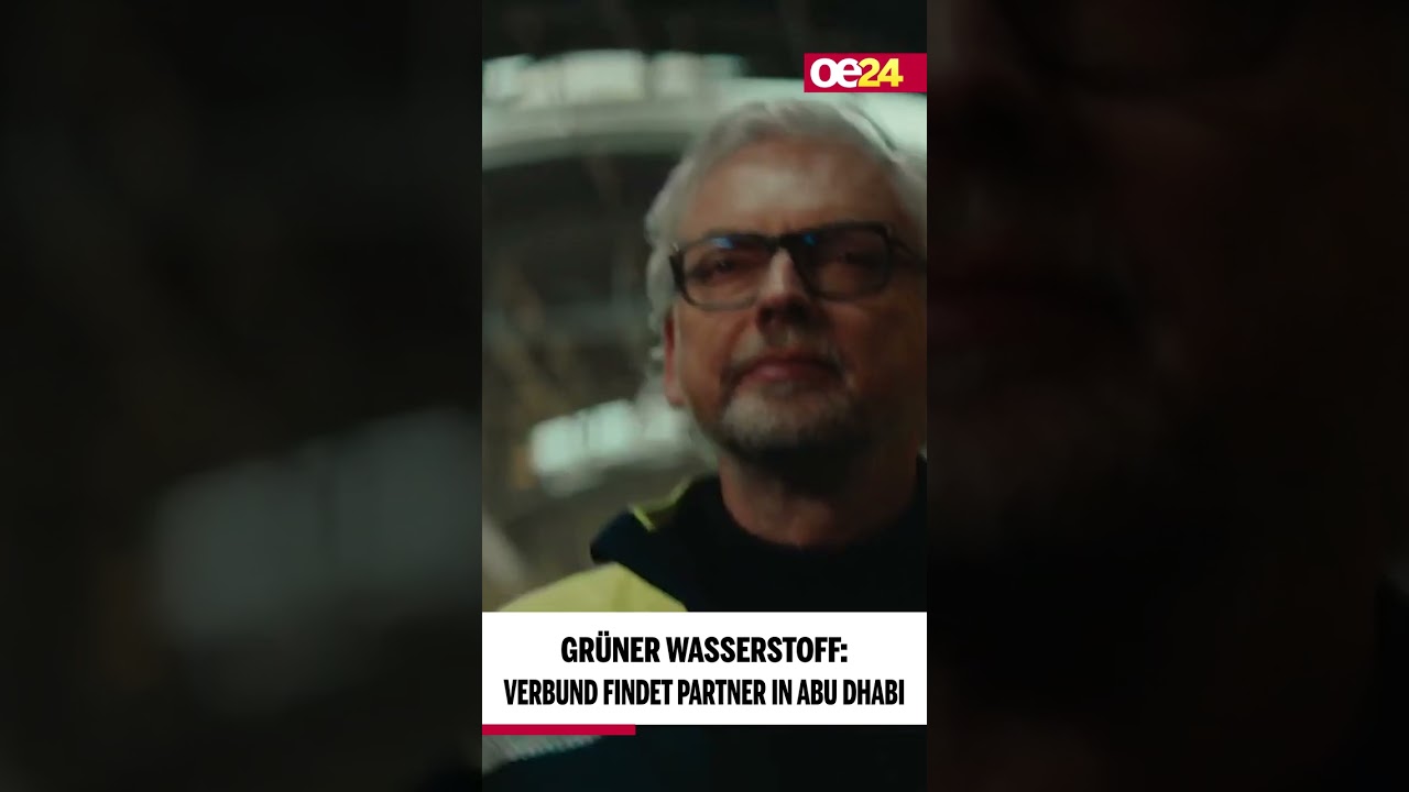 Grüner Wasserstoff: Verbund findet Partner in Abu Dhabi #shorts