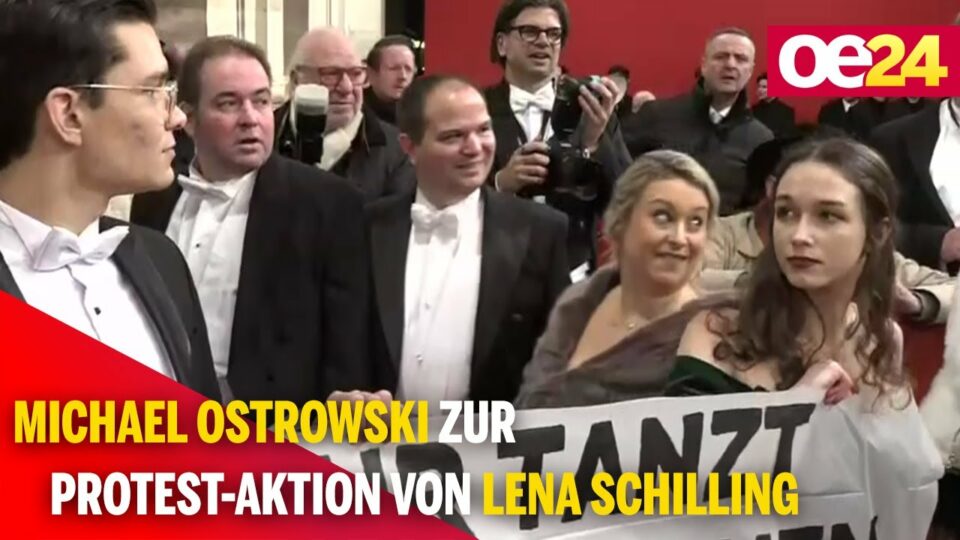 Opernball | Michael Ostrowski zur Protest-Aktion von Lena Schilling