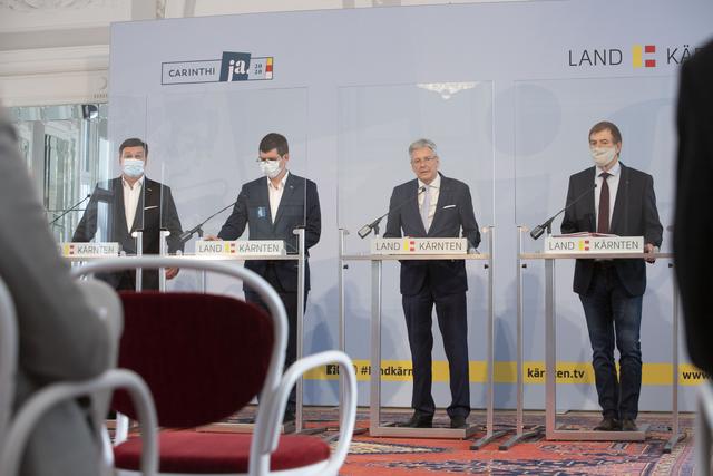 Kärnten | Pressekonferenz nach Regierungssitzung