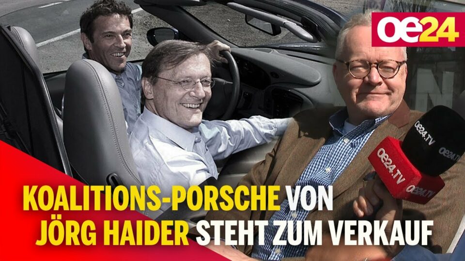 Koalitions-Porsche von Jörg Haider steht zum Verkauf