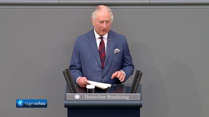 König Charles III. hält Rede im deutschen Bundestag