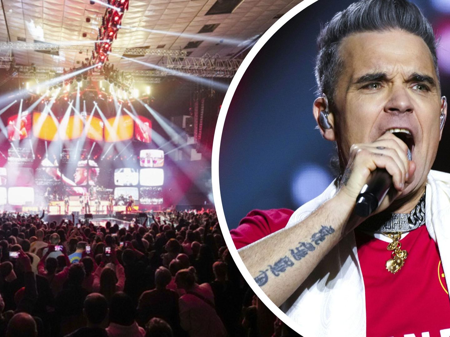 Robbie Wlliams - Mega-Konzert in Wien