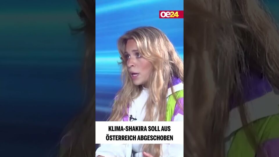 Österreich will „Klima-Shakira“ abschieben #shorts