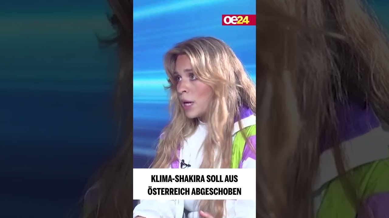 Österreich will „Klima-Shakira“ abschieben #shorts