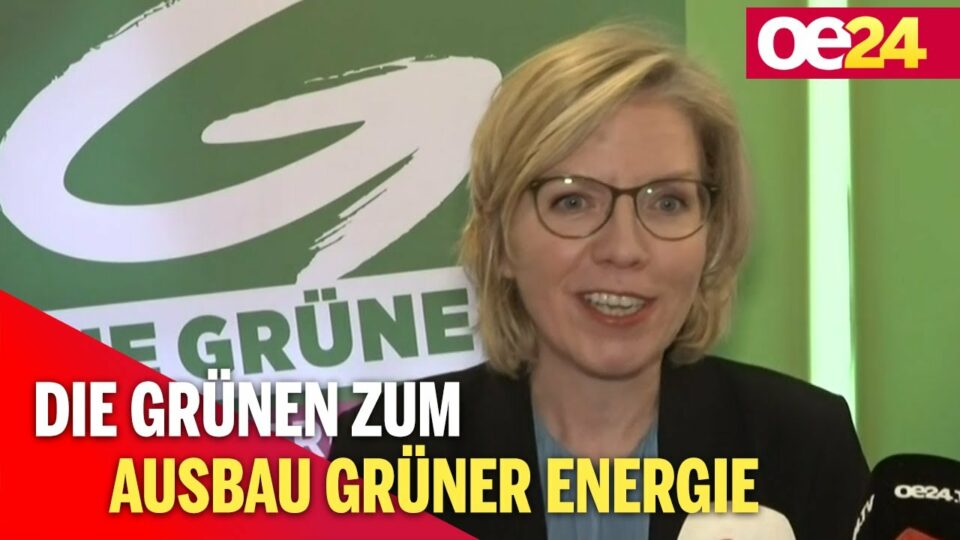 Salzburg-Wahl: Die Grünen zum Ausbau grüner Energie